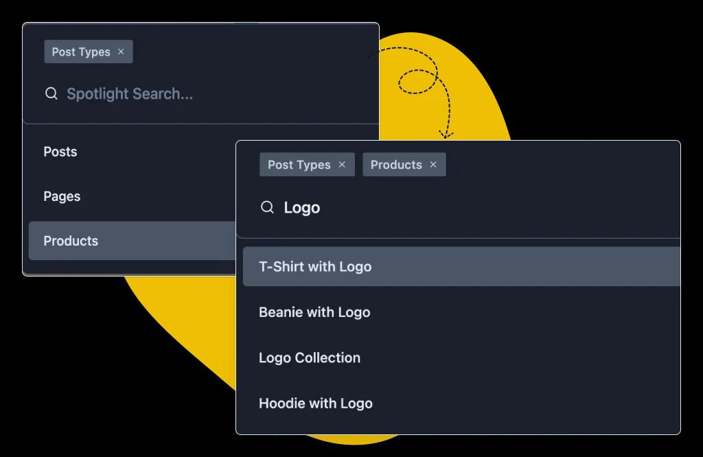 Content Management using WP Spotlight